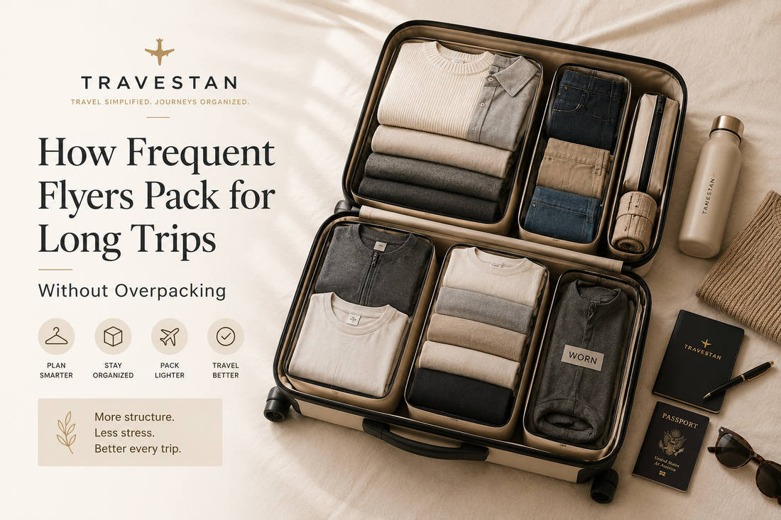 How frequent flyers pack for long trips — Travestan