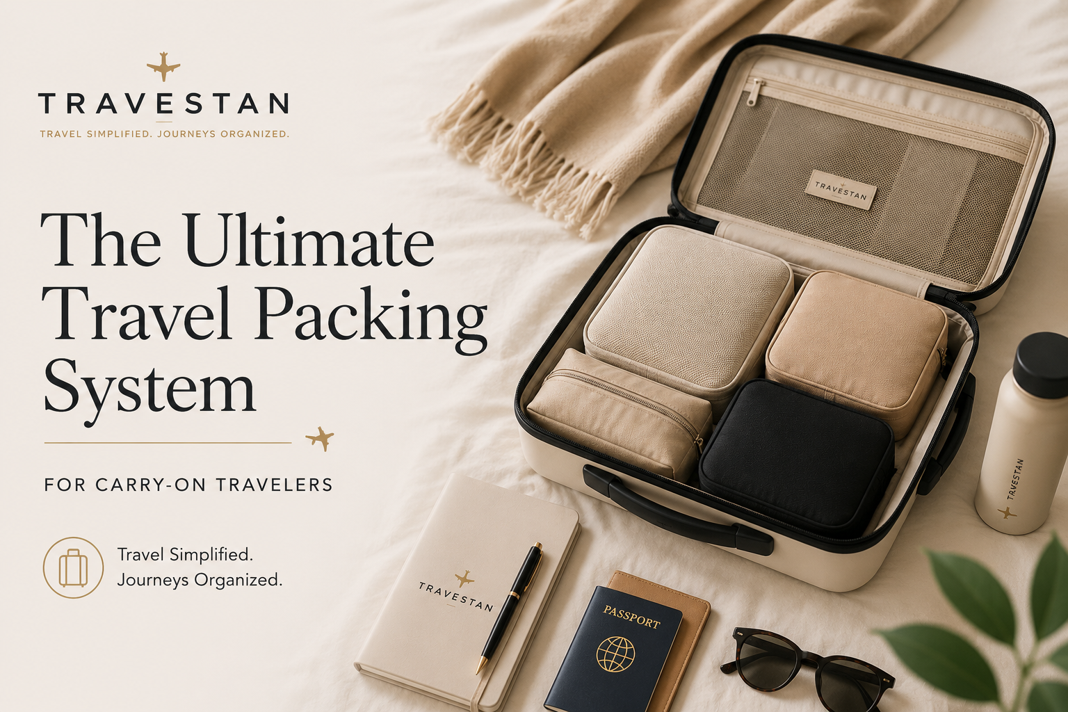 The Ultimate Travel Packing System for Carry-On Travelers