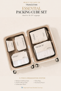 Essential 5-piece packing cube set — best for carry-on